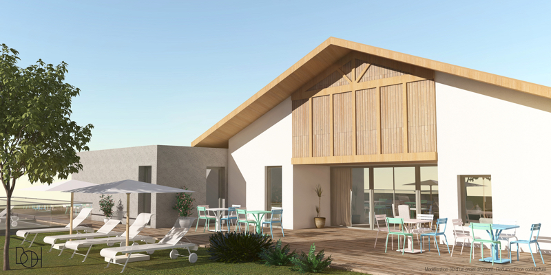 Résidence Les Senioriales de Soustons : Le futur Club-house de la résidence